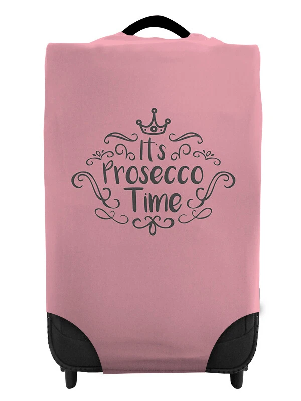 It's Prosecco Time Pink Caseskinz Case Cover *SUITCASE NOT INCLUDED*  - Image 1 of 1