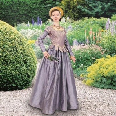 Venetian Renaissance Carnival Dress - Image 1 of 2