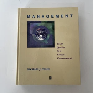 Management Total Quality Global Environment Michael J. Stahl text book textbook - Picture 1 of 6
