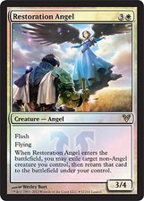 * mrm * FR/vf foil promo restoration angel/restoration angel mtg avacyn