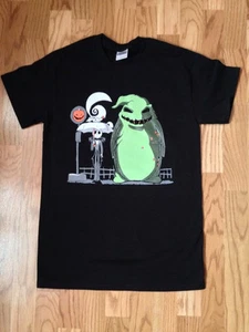 NIGHTMARE BEFORE CHRISTMAS JACK, OOGIE BOOGIE AND ZERO T-SHIRT *NEW* (MED) - Picture 1 of 2