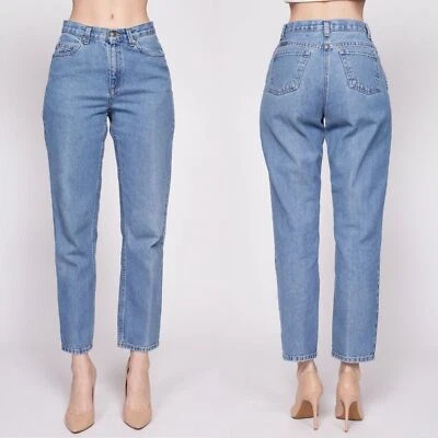 Liz Claiborne Womens Vintage High Rise Mom Jean 6P Retro Light Wash 90s Y2K - Image 1 of 4