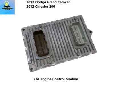 05150657AA 2012 Dodge Grand Caravan Chrysler 200 3.6L Engine Control Module - Image 1 of 4