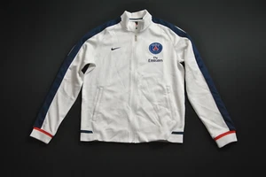 TEAM AUSGESTELLT PSG Paris Saint Germain Nike Fußballjacke weiß 23 101222S - Bild 1 von 6