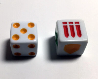 Monopoly Gamer Overwatch Collector's Edition Dice and Health Point HP Chips - Image 1 of 2