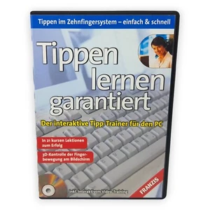 Tippen lernen garantiert der interaktive Tipp Trainer für den PC Windows 95 ME - Bild 1 von 5