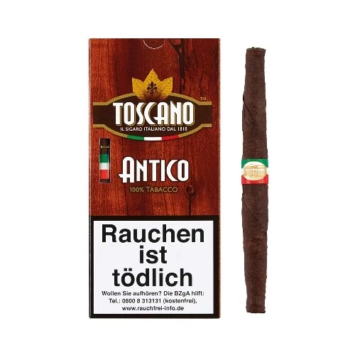 Toscano Antico 100 Tabacco Zigarren -