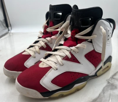 Nike Zapatos Para Hombre Talla 10.5 Air Jordan 6 Retro OG Mid Carmine CT8529-106 Foto 1 de 4