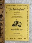 1948 Programme vintage inspecteur général des joueurs Menlo Guild Park Caliornia 