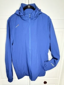 Women’s Windbreaker Navy Blue Jackets XL Unbranded Sport Basketball Hooded. Slim - Picture 1 of 10