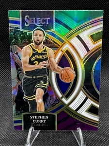 2023-24 Panini Select Premier Level #145 STEPHEN CURRY Purple White Green Prizm - Picture 1 of 2