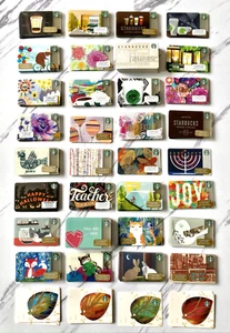 NEW & UNLOADED Starbucks Gift card * NO VALUE* - Picture 1 of 36