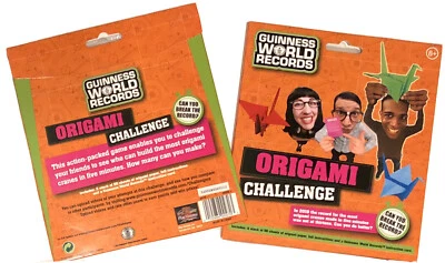 Origami Challenge- Break the Guinness World Record! PRICE INCLUDES 2 PACKS, NEW - Image 1 of 4