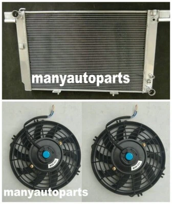 Alu Radiator +Fans For Mercedes Benz SL500/AMG 55/60 R129 500 SL R 129 AT 89-02 Foto 1 de 4