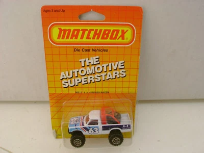 1987 MATCHBOX SUPERFAST #13 MB13 4X4 DUNES RACER 63 PICKUP TRUCK NEW MOC - Image 1 of 2