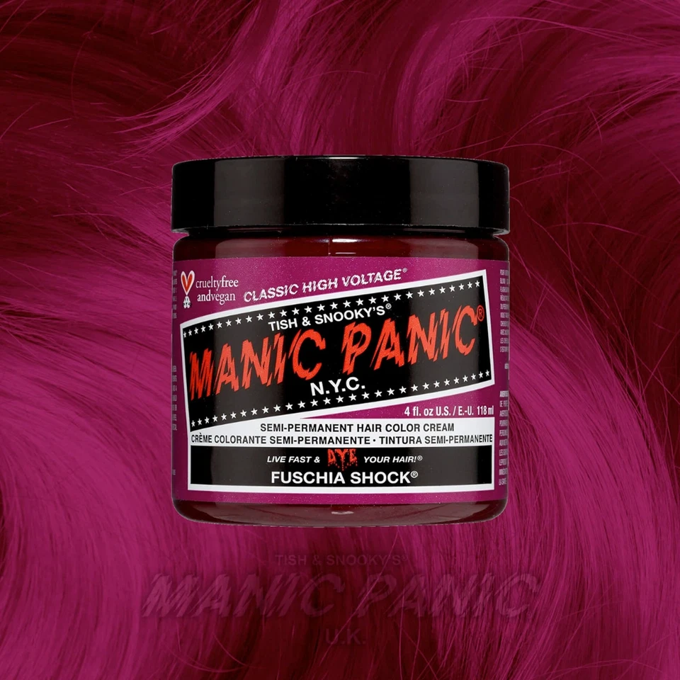 Manic Panic Classic Semi Permanent Hair Dye 118ml Fuschia Shock