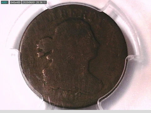 1808 Half Cent PCGS Genuine Scratch - AG Detail 36699381 Cover