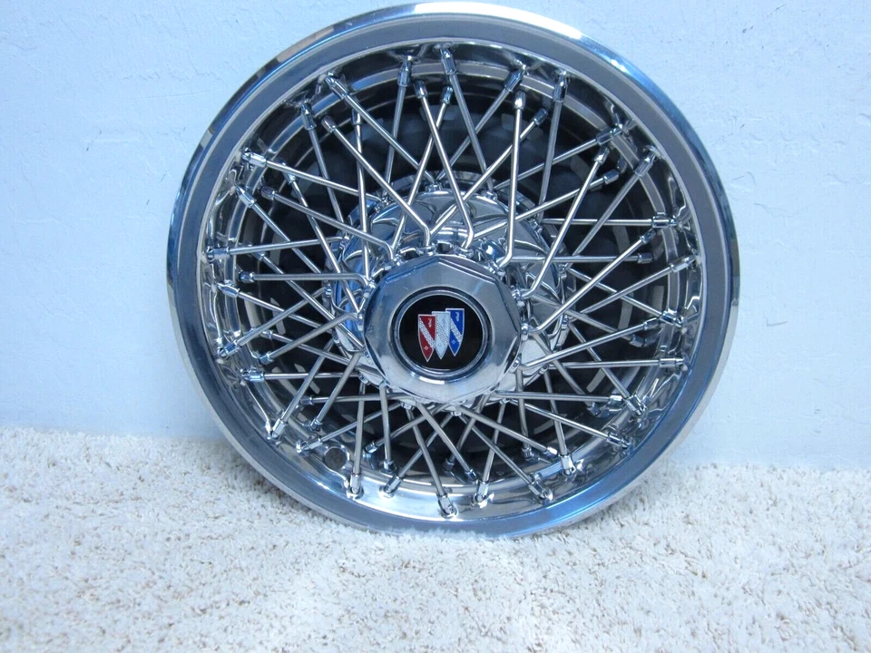 BUICK CENTURY / REGAL 14" TRACCIÓN TRASERA BLOQUEO CABLE TAPACUBOS / CUBIERTA DE RUEDA 25506533 #2FL-11 Foto 1 de 3