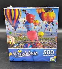 New Puzzlebug "Albuquerque Hot Air Balloon Festival" 500 Piece Puzzle Sealed 