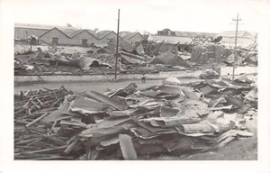 Mauritius - PORT-LOUIS - Mauritius Dock nach dem Zyklon - Jahr 1960 - Echter Pho - Bild 1 von 2