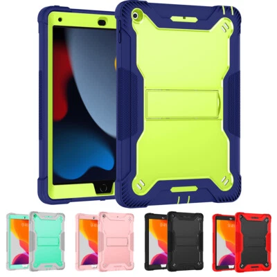 2025 New Shockproof Stand Case For iPad 11th 10th 9th 8th 7th 6th 5th Gen & A16 - Image 1 of 4