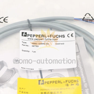 NEW PEPPERL+FUCHS NBB2-12GM50-E2 Proximity Sensor  NBB212GM50E2 1PCS #MO - Image 1 of 4