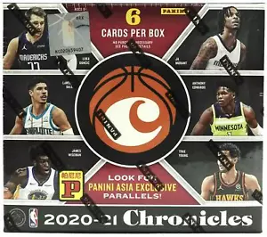 20-21 Panini NBA CHRONICLES Tmall Asia Hobby Box NEW SEALED Anthony Edwards RC - Picture 1 of 7