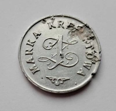 Poland Token Coin Rare 1 zloty 27 P.A.P. Volodymyr Volynsky - Image 1 of 3