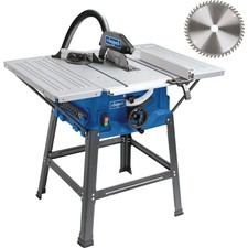 Scheppach Tischkreissäge HS100S 2000 W, mit Untergestell, 2 Tischverbreiterungen
