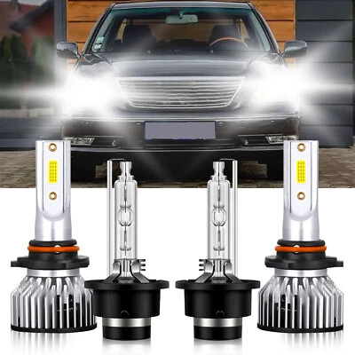 9005+D2S Combo Faro LED HID Bombillas altas bajas aptas para Lexus LS430 2001-2006 Foto 1 de 4