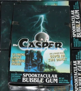  1995 TOPPS  CASPER SPOOKTACULAR BUBBLE GUM 1 Box - Picture 1 of 8