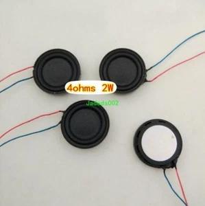 2pcs 1"inch 20MM 4Ω 2W full range Speaker Loudspeaker 4Ohm Ultra-thin Round - Picture 1 of 3