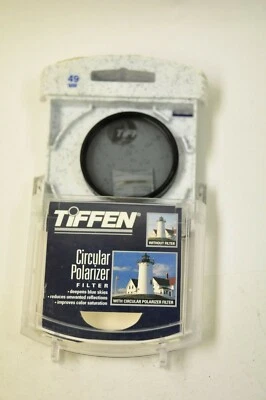 Tiffen 49mm circular polarizer. New - Image 1 of 4
