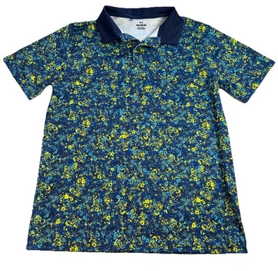 Under Armour Boy's XL Camouflage Shirt Big Sportstyle Logo Printed Tee Preowned - Image 1 of 4