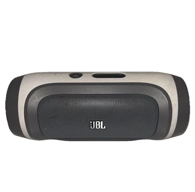 JBL Charge Portable Bluetooth Wireless Speaker – Gray & White Stereo Sound - Image 1 of 4
