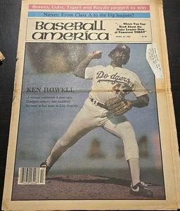 Ken Howell Baseball America 10 de abril de 1985 - Imagen 1 de 2