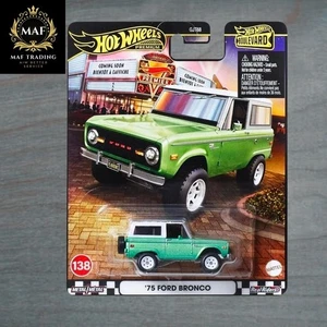 Ford Bronco Green #138 Boulevard 2025 Hot Wheels Premium 75 | COCHES NUEVOS - Imagen 1 de 2