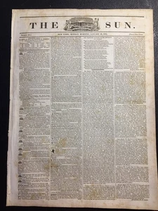 Terminología Marinero Vela 1835 Circo Animal Crueldad-Colonia Texas Venta de Tierras - Imagen 1 de 15