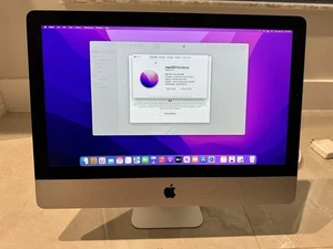 Apple iMac 21.5" Late 2015 i5-5575R 2.8GHz 8GB 1TB 12.6 Monterey - Picture 1 of 6