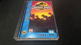 Jurassic Park Sega CD LN perfect condition COMPLETE+reg card!