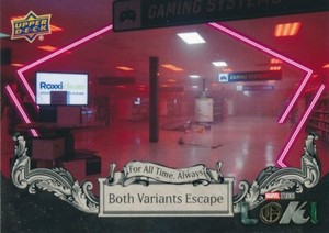 FATA-11 BOTH VARIANTS ESCAPE 2023 UD Marvel Loki FOR ALL TIME ALWAYS