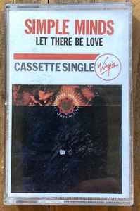 SIMPLE MINDS LET THERE BE LOVE Cassingle Cassette Single FREE POSTAGE - Picture 1 of 2