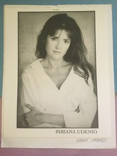 Fabiana Udenio #5 , original talent agency headshot photo w/Credits.