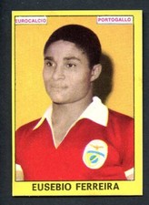 1966 Panini Calciatori Soccer Eusebio Ferreira 1966-67 Il Magnifico Album Modena