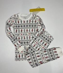 NEW Petit Lem Kids Nutcracker Holiday Pajama Set Size 5 - Picture 1 of 6