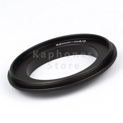 Camera Macro Reverse Adapter Ring 52mm For Micro 43 Four Thirds - Image 1 of 4