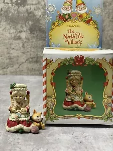 Enesco Mrs. Claus The North Pole Village 1987 Sandy Zimnicki 876852 Katze Kätzchen - Bild 1 von 4