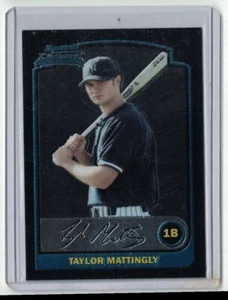 2003 Bowman Chrome Draft Taylor Mattingly Rookie New York Yankees #BDP33 - Picture 1 of 2