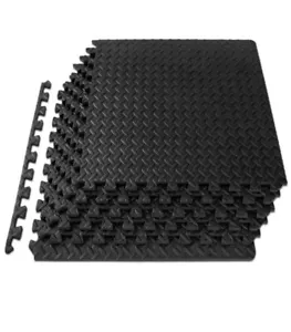ProsourceFit Puzzle Exercise Mat, 1/2" Thick EVA Foam Interlocking Tiles - Picture 1 of 10
