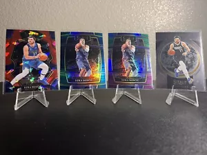2021-23 Panini Select Luka Doncic 4 Card Lot (3 Prizms!) ๐ฅ - Picture 1 of 8